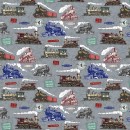 All Aboard Col 102 Scatter Mid Grey
